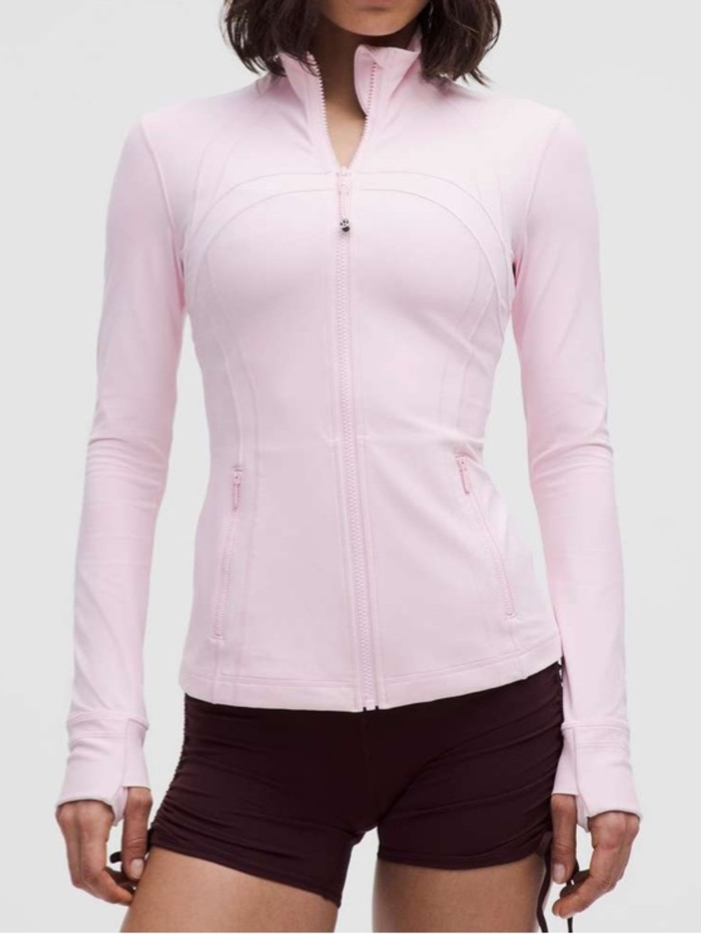 Lululemon NWT Define Jacket *Nulu Pink Organza